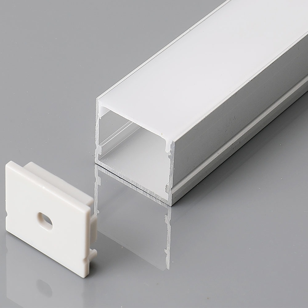 PROFILÉ EN ALUMINIUM VT-8118 2000 x 30 x 20 mm - LAITEUX