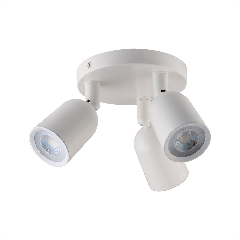 VT-899 APPLIQUE MURALE 3xGU10 BLANC