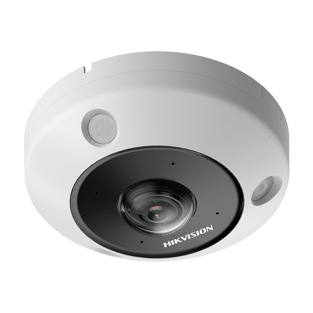 Hikvision DS-2CD6365G1-IVS  - Fixe 1.16 mm 6 MP DeepinView Fisheye Network Camera