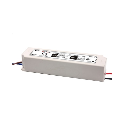 [3236] VT-22101-12 100W LED PLASTIC SLIM POWER SUPPLY 12V IP67