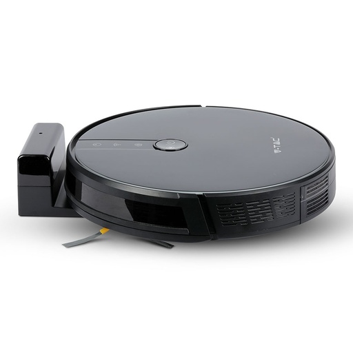 [8650] VT-5555 AUTO CHARGING GYRO ROBOTIC VACUUM CLEANER COMPATIBLE WITH AMAZON ALEXA AND GOOGLE HOME-BLACK