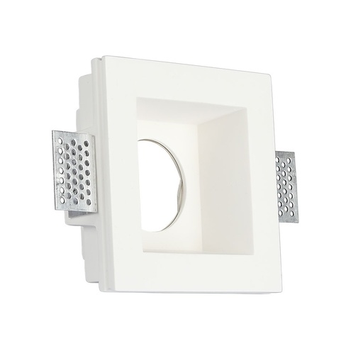 [92GDL13S] 92GDL13S DOWNLIGHT EN PLASTIQUE CARRÉ GU10 120x120