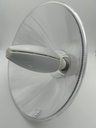 ELMARK - Industriële hanglamp 60W 6500K - polycarbonaat hanglamp - geschikt voor LED E40 lichtbron