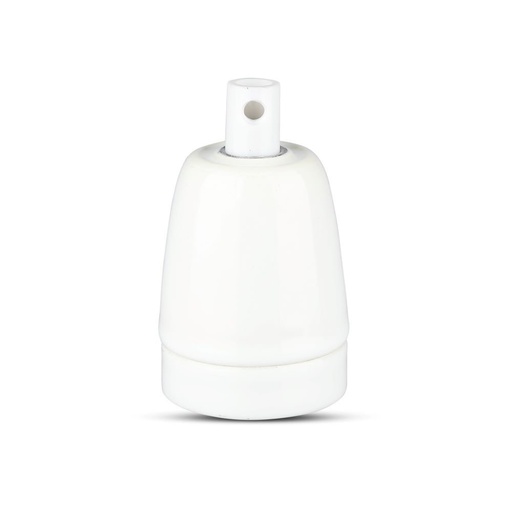 [3795] VT-799 PORCELAIN LAMP HOLDER FITTING-WHITE