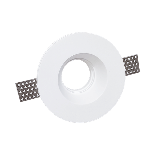 [92GDL09R] 92GDL09R SPOT ROND EN PLATRE GU10 D130X45 BLANC