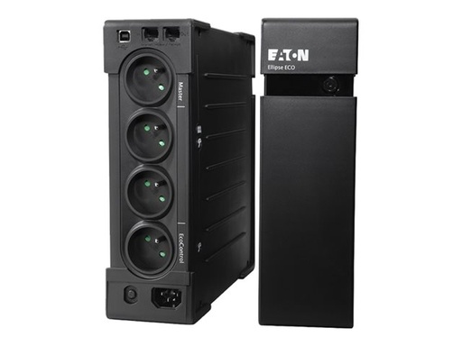 [EL1200USBFR] Onduleur USB Eaton Ellipse ECO 1200 FR AC 230 V 750 Watt 1200 VA Connecteurs de sortie USB : 8 2U 19"