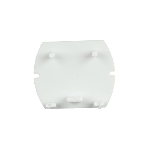 [3657] 4 WIRED Y SERIES END CAP/WHITE