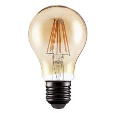 [99LED773] Elmark 99LED773 LED 8W E27 A60 Filament Vintage 720lms 2800-3200K Golden Glass