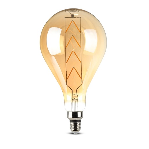 [45641] VT-2159 8W G165 BULB-AMBER GLASS WITH  E27 Colorcode 2200K-Warm White