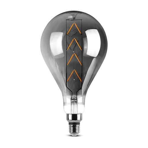 [45651] VT-2159 8W G165 BULB-SMOKY GREY WITH  E27 Colorcode 2200K-Warm White