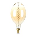 VT-2168D 8W BF180 LED AMBER DOUBLE FILAMENT BULB  E27 DIMMABLE Colorcode 2000K-Warm White