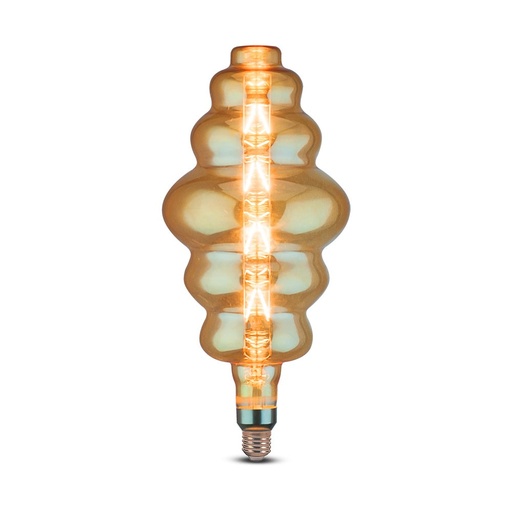 [45661] VT-2169 8W S180 BULB-AMBER GLASS WITH  E27 Colorcode 2200K-Warm White