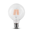 VT-287 6W G125 LED FILAMENT BULB WITH SAMSUNG CHIP  E27 Colorcode 2700K-Warm White