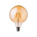 VT-297 6W G125 LED FILAMENT BULB AMBER GLASS WITH SAMSUNG CHIP  E27 Colorcode 2200K-Warm White
