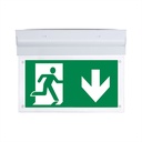 VT-519-S 2W WALL SURFACE EMERGENCY EXIT LIGHT WITH SAMSUNG LED  Colorcode 6000K-Cold White