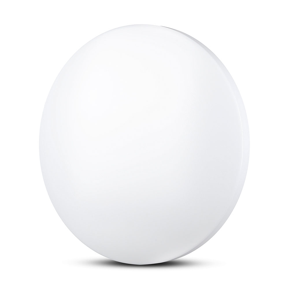 Plafonnier LED VT-8436 36 W - 450 mm avec couvercle laiteux - CCT : 3 en 1 - Rond - Code couleur : 3 en 1