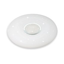 VT-8556 LED 30W/60W/30W DESIGNER DOMELIGHT WITH REMOTE CONTROL- CCT CHANGING -DIMMABLE-ROUND COVER Colorcode CCT:3IN1