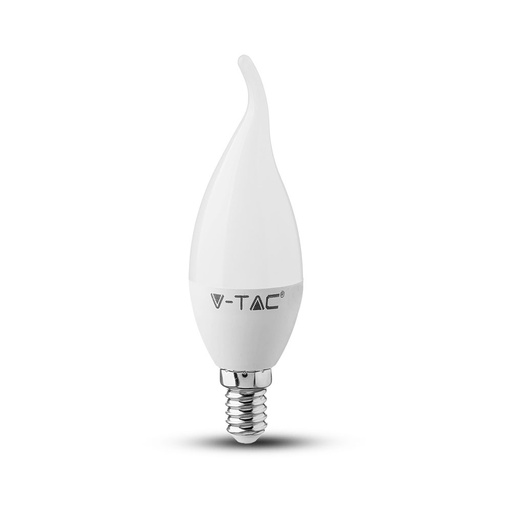 VT-258 5.5W PLASTIC CANDLE FLAME BULB WITH SAMSUNG CHIP  E14