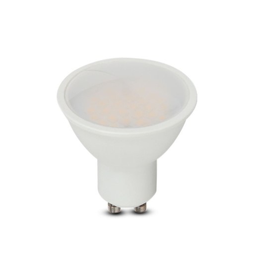 VT-205 5W GU10 GLADDE KUNSTSTOF SPOTLIGHT MET SAMSUNG CHIP 110'D