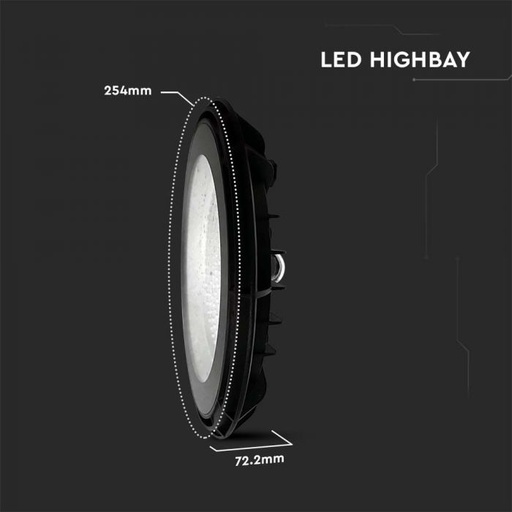 VT-90101 Projecteur LED HIGHBAY 100 W 110° - 8 500 lumens