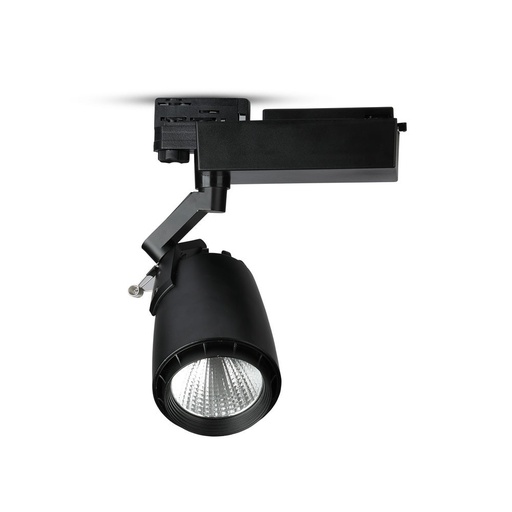 Projecteur sur rail COB VT-4534 33 W, corps noir