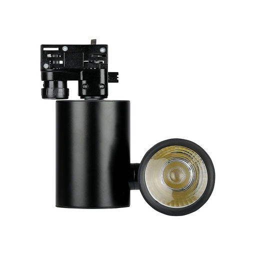 [1303] Projecteur LED sur rail VT-4615 15 W - Corps noir, garantie 5 ans