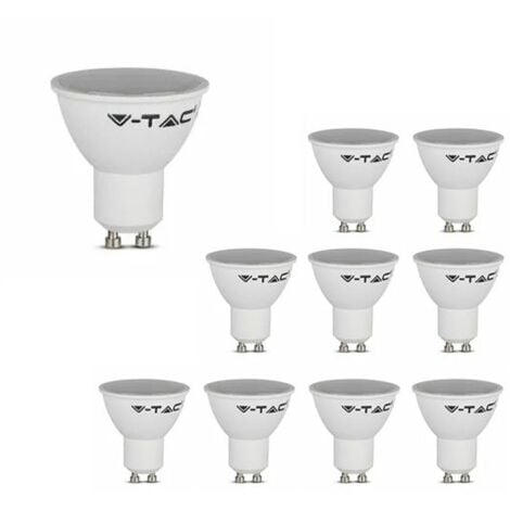 VT-1975 5 W SMD Lampe SPOT GU10 110° - Pack x 10