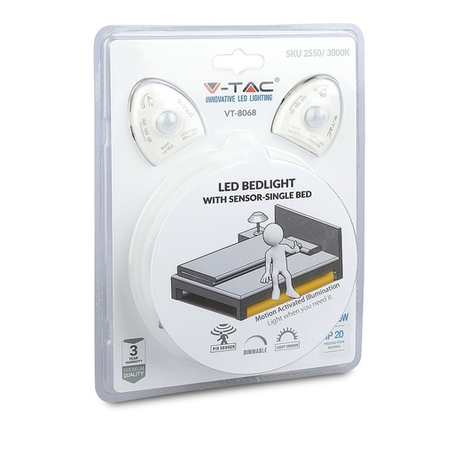 VT-8068 LED BED LIGHT WITH SENSOR-DOUBLE BED  Roll:1.5M