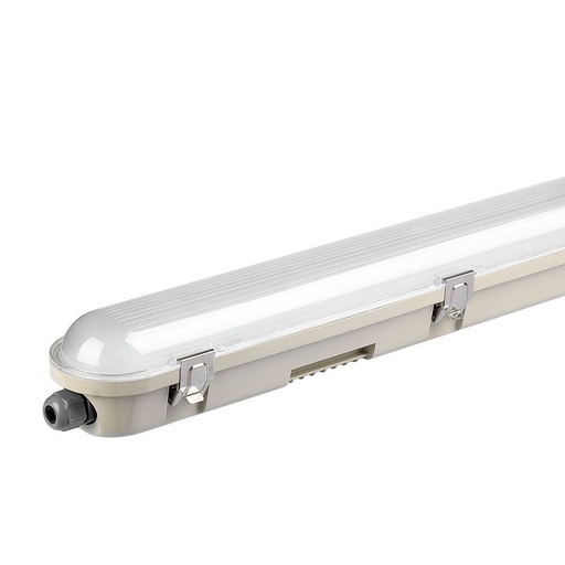 [20212] VT-150148 48W LED WP LAMP FITTING 150CM WITH SAMSUNG CHIP-TRANSPARENT COVER+SS CLIPS 