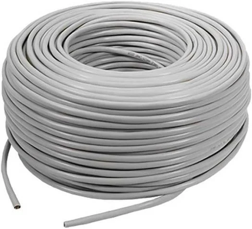 [PFM922I-6UN-C(Grey)] Câble Dahua PFM922I-6UN-C UTP CAT6 solide CCA - PVC gris - Certifié ignifuge classe CE CPR Eca