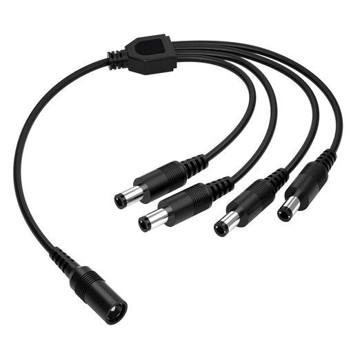 [DC/M-4XDC/FM] Power Splitter Cable 4X