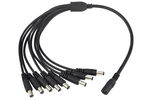 [DC/M-8XDC/FM] Câble répartiteur d'alimentation 8X