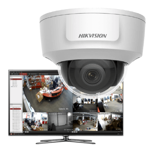 [DS-2CD2185G0-IMS(2.8)] HIKVISION DS-2CD2185G0-IMS IP Cameras 8MP Dome Fixed Lens