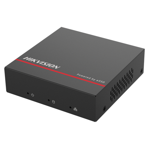 [DS-E08NI-Q1] DS-E08NI-Q1(SSD 1T) Hikvision NVR IP 8 canaux vidéo - 4 Mpx - 60 Mbps 1 disque dur SSD (SSD 1 To inclus)
