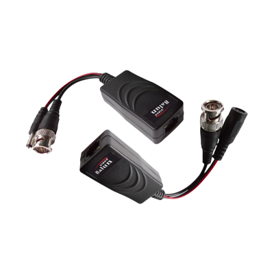 [BALUN-4K] Videobalun 4K met voeding Voedingsingang DC12-15V