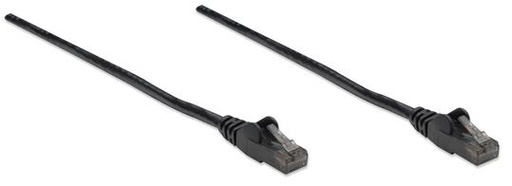 [343794] INT Network Cable, Cat6 Compatible, CCA, U/UTP, PVC, RJ45, 10.0 m, Black, Bag