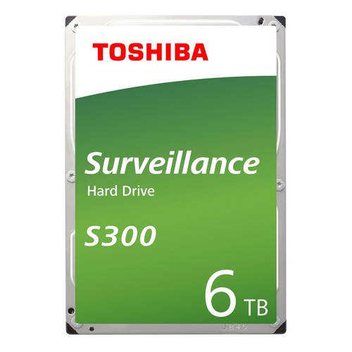 [HDWT360UZSVA] Toshiba S300 6TB 5400RPM 64M SATA3.0 Surveillance