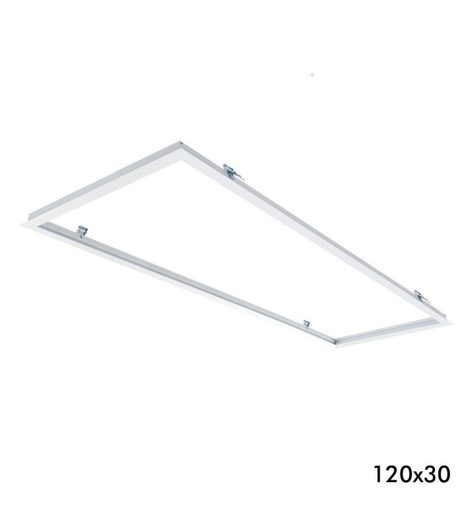 [FRAME-120x30] Inbouwframe voor LED-panelen 120x30cm