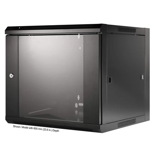 [711777] Armoire murale Intellinet 711777 19"-9U 450 mm (L x H x P) 570 x 500 x 450 mm 9 UH Noir (RAL 9005)