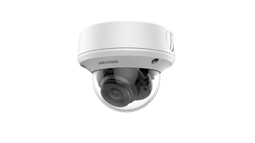 [DS-2CE5AH0T-VPIT3ZF] HIKVISION HD-TVI DS-2CE5AH0T-VPIT3ZF 5MP Dome Camera Motorized Lens Metal