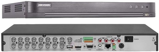 [iDS-7216HUHI-M2/XT] HIKVISION DVR Acusense (AI) iDS-7216HUHI-M2/XT -16 Video Channel Resolution 4K - Acusense