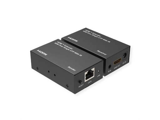 [14.99.3569] Prolongateur HDMI VALUE sur paire torsadée, jusqu'à 60 mètres via un câble Cat 6 ou supérieur, Full HD 1920 x 1080 à 60 Hz.