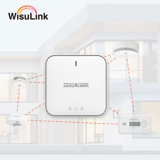 [HY-GW01A] Wisualarm HY-GW01A draadloze gateway compatibel met WisuLink draadloze onderling verbonden producten
