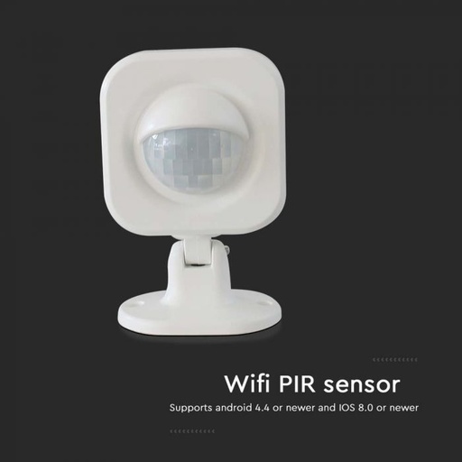 [6781] Capteur PIR Wi-Fi VT-5176 Blanc