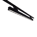 TRACK LIGHT K30 4-LINES 48W 120° CCT BLACK 1122 x 127,7 x 42 mm