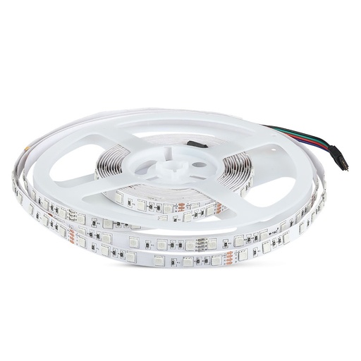 [212592] VT-5050 60 7W/M LED-STRIPVERLICHTING RGB IP20 24V (10M/ROL)