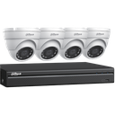 DAHUA 4CH KIT HDCVI 5MP  DVR 4CH & 4X Camera Turret 5MP Indoor/Outdoor - HD 1TB