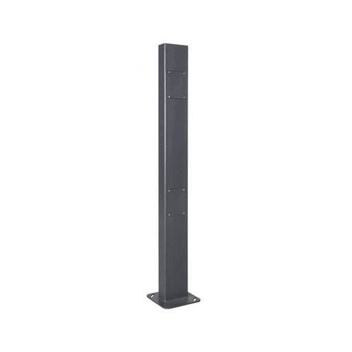 [VK‑POLE‑1.5M‑G] VK‑POLE‑1.5M‑G 1.5-meter metal pole in dark gray. 