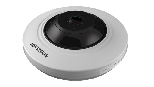 [DS-2CD3956G2-ISU] Hikvision DS-2CD3956G2-ISU(1.05mm) Caméra fisheye 180° 5MP H265+  vision nocturne jusqu'à 8 mètres