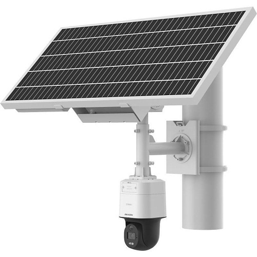 [DS-2XS3Q47G1-L] Hikvision DS-2XS3Q47G1-LDH/4G/C18S40(4mm) ColorVu 4MP beveiligingscamera op zonne-energie, PT-configuratie, vaste 4mm-lens, IP65